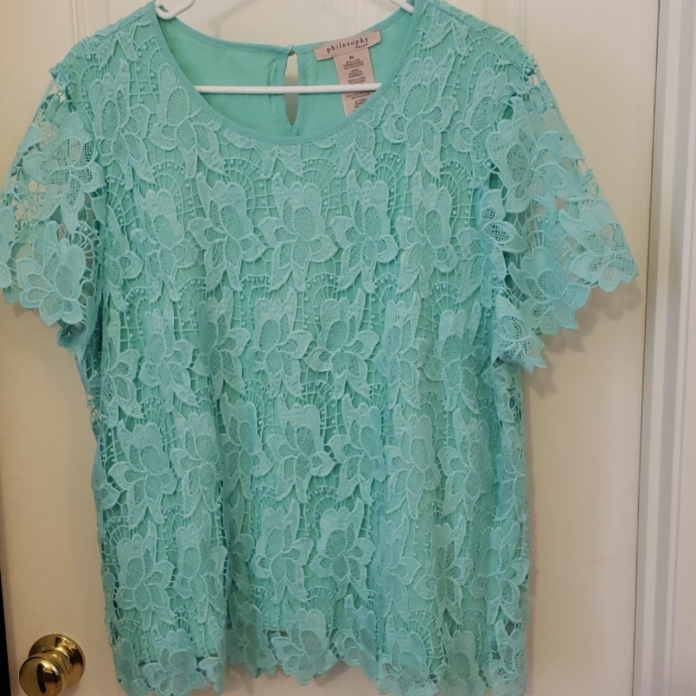 lacy blouse